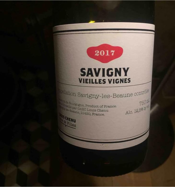 Savigny Vieilles Vignes - Louis Chenu Père & Filles - Juliette & Caroline Chenu 