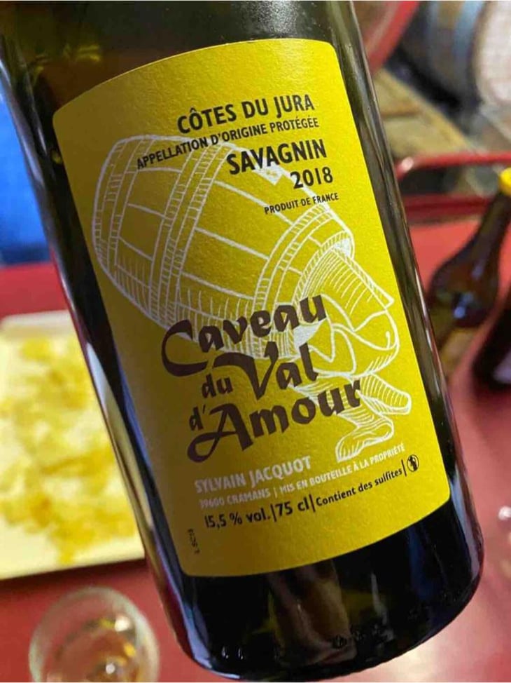 Savagnin - Caveau du Val d’Amour - Sylvain Jacquot -2016
