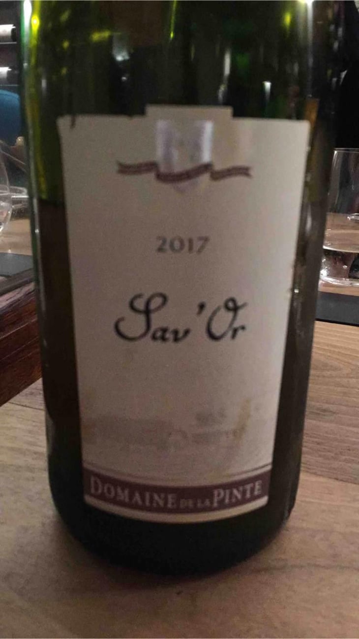 Sav’Or - Domaine de la Pinte - Pierre Martin 
