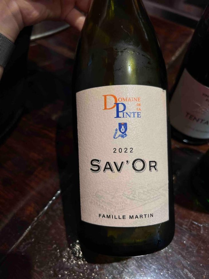 Sav’Or - Domaine de la Pinte - Pierre Martin 