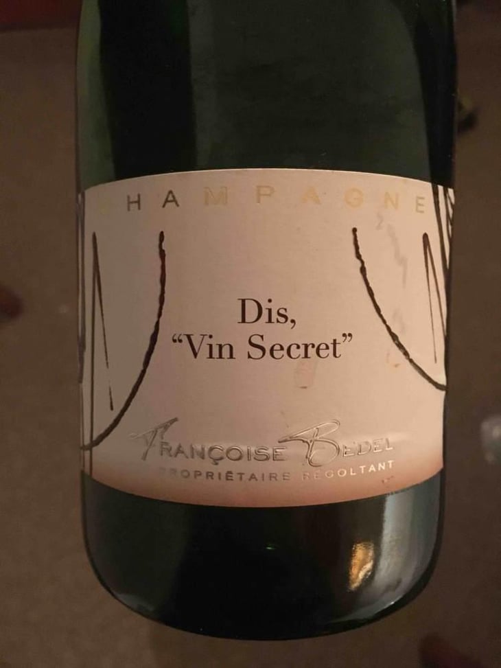 Dis "Vin Secret" - Françoise Bedel - Françoise Bedel 