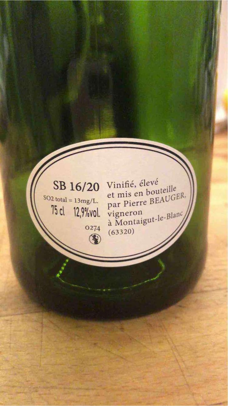 SB16/20 - Pierre Beauger - Pierre Beauger 