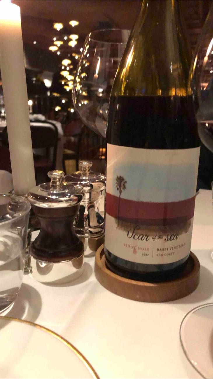 Scar Of The Sea - Slo Coast - Bassi Vineyard -2021