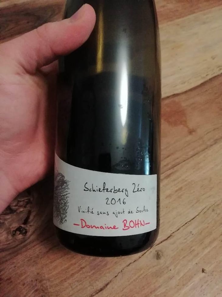 Schieferberg Zéro - Domaine Bohn - Bernard & Arthur Bohn 