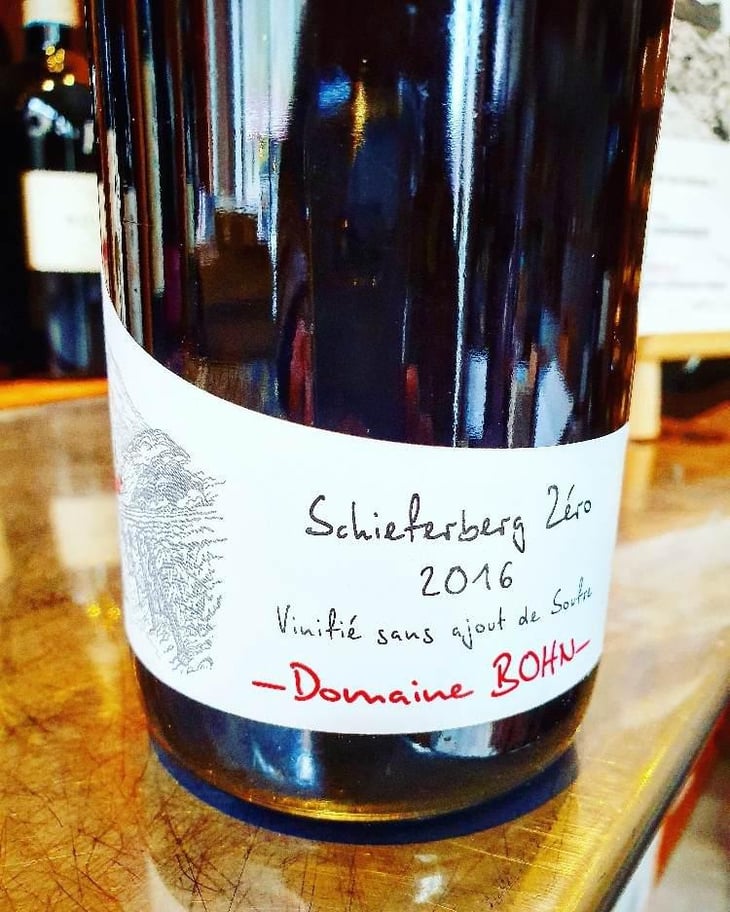 Schieferberg Zéro - Domaine Bohn - Bernard & Arthur Bohn 