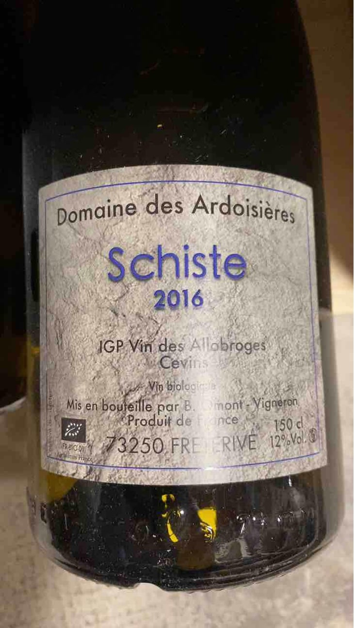 Schistes - Domaine Des Ardoisières - Brice Omont 