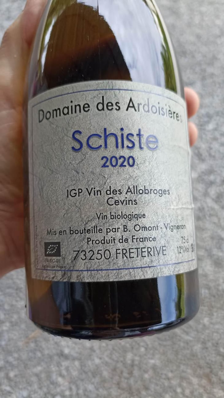 Schistes - Domaine Des Ardoisières - Brice Omont 