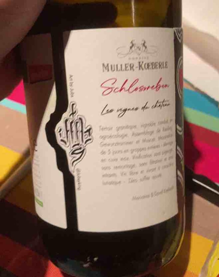 Schlossreben - Domaine Muller-Koeberle - David Koeberle -2021