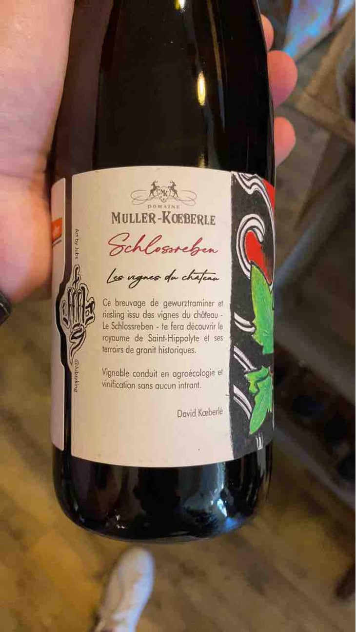Schlossreben - Domaine Muller-Koeberle - David Koeberle -2021