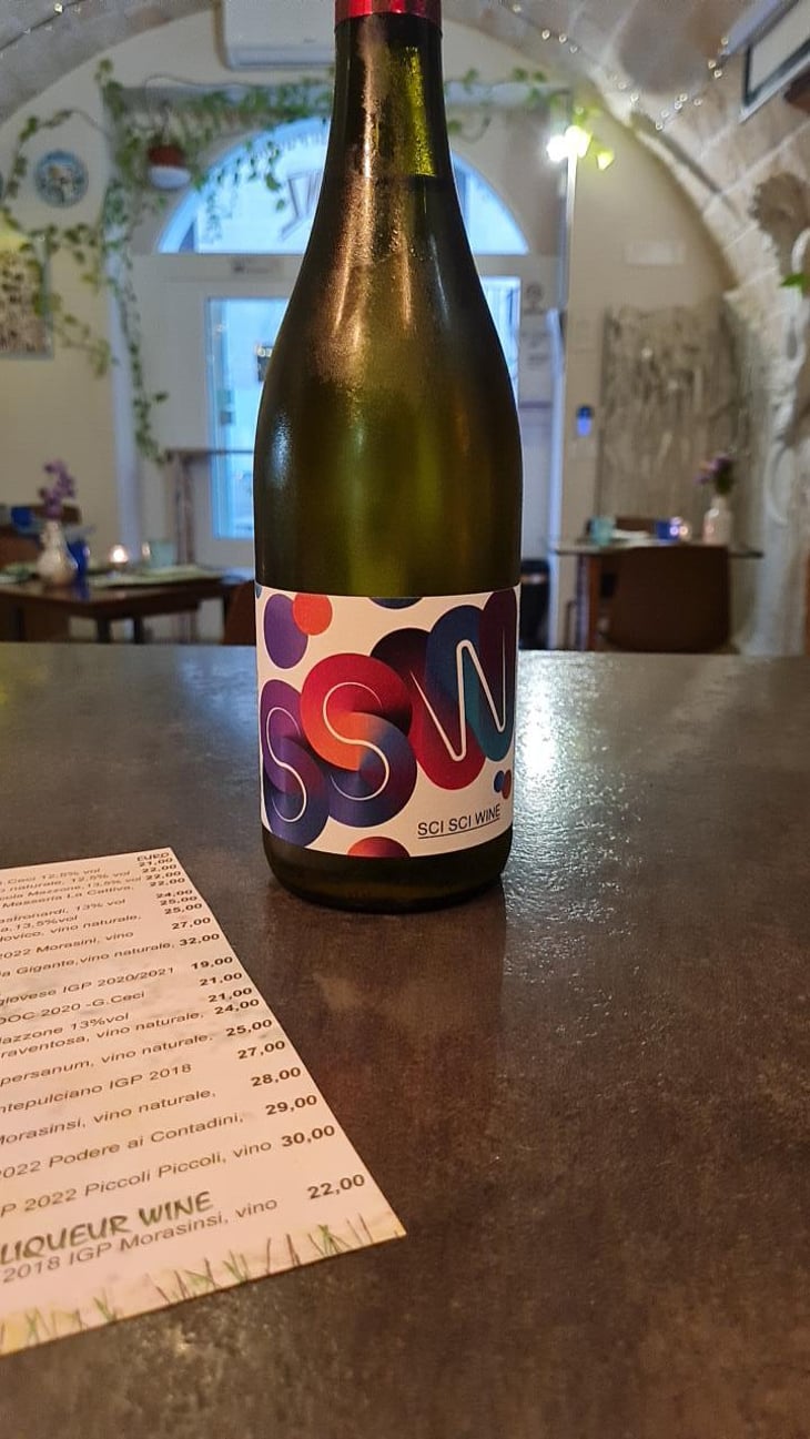 Sci Sci Wine - Masseria La Cattiva - A. Colangelo, L. Di Vincenzo, L. Lamolinara, M. La Barbera, M. Pastore Bovio, M. Opalenski, P. Bertani -2021
