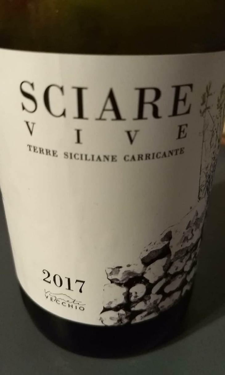 Sciare Vive Bianco - VIgneti VEcchio - Carmelo Vecchio 