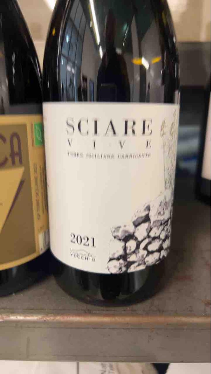 Sciare Vive Bianco - VIgneti VEcchio - Carmelo Vecchio 