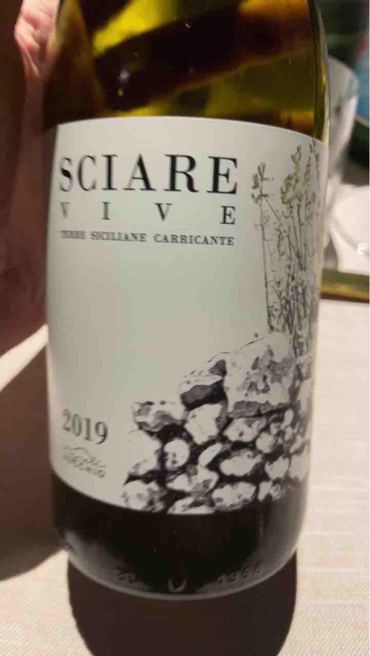 Sciare Vive Bianco - VIgneti VEcchio - Carmelo Vecchio 