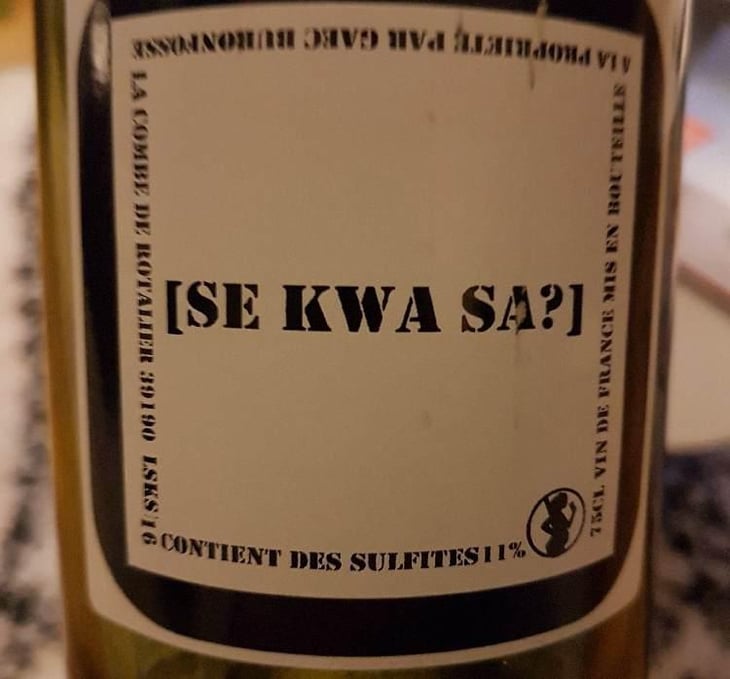 Se Kwa Sa - Domaine Buronfosse - Peggy & Jean-Pascal Buronfosse 