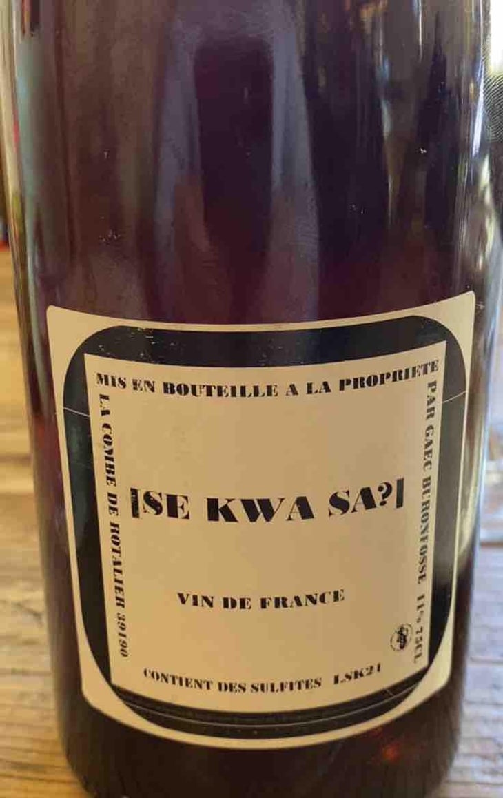 Se Kwa Sa - Domaine Buronfosse - Peggy & Jean-Pascal Buronfosse 