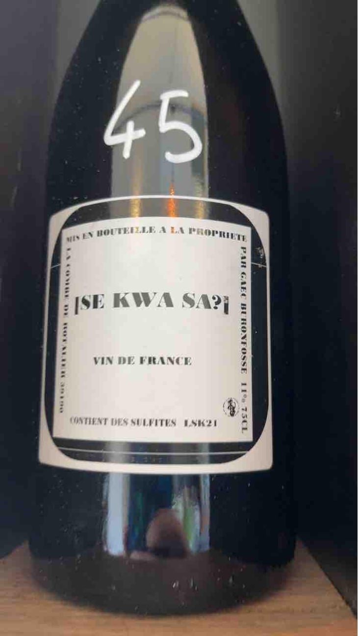 Se Kwa Sa - Domaine Buronfosse - Peggy & Jean-Pascal Buronfosse 