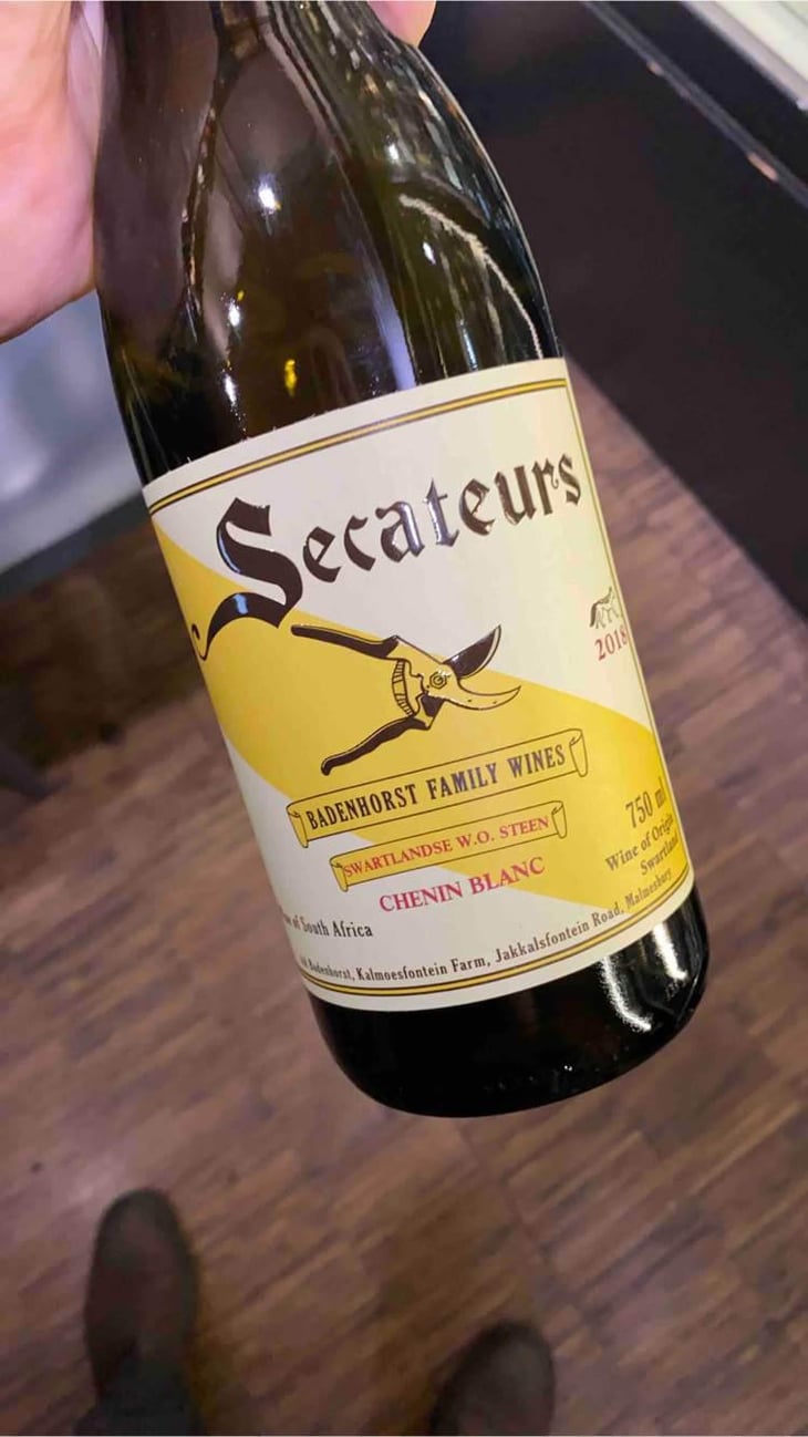 Secateurs - AA Badenhorst - Adi Badenhorst & Wimpie Bouwer 