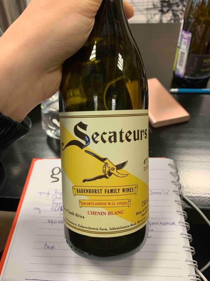 Secateurs - AA Badenhorst - Adi Badenhorst & Wimpie Bouwer 