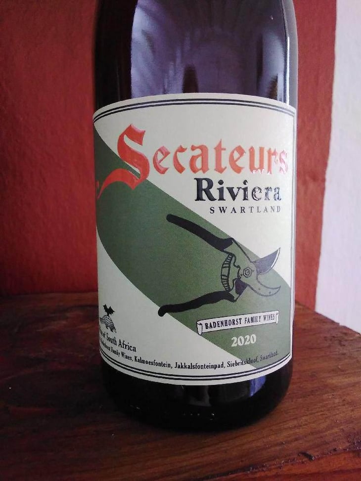 Secateurs Riviera - AA Badenhorst - Adi Badenhorst & Wimpie Bouwer 