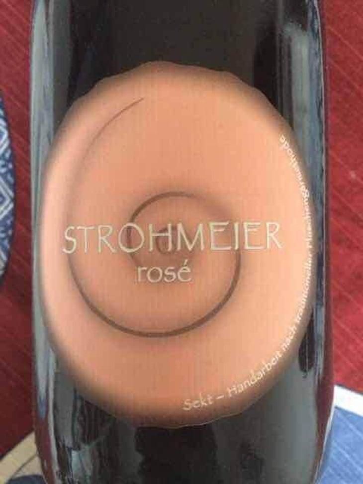 Rosé Sekt Brut Nature - Strohmeier - Franz Strohmeier 