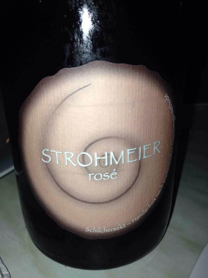 Rosé Sekt Brut Nature - Strohmeier - Franz Strohmeier 