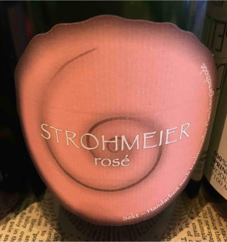 Rosé Sekt Brut Nature - Strohmeier - Franz Strohmeier 