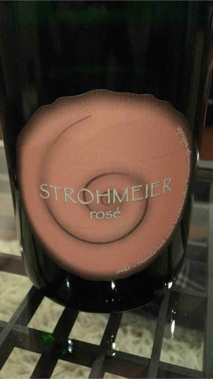 Rosé Sekt Brut Nature - Strohmeier - Franz Strohmeier 