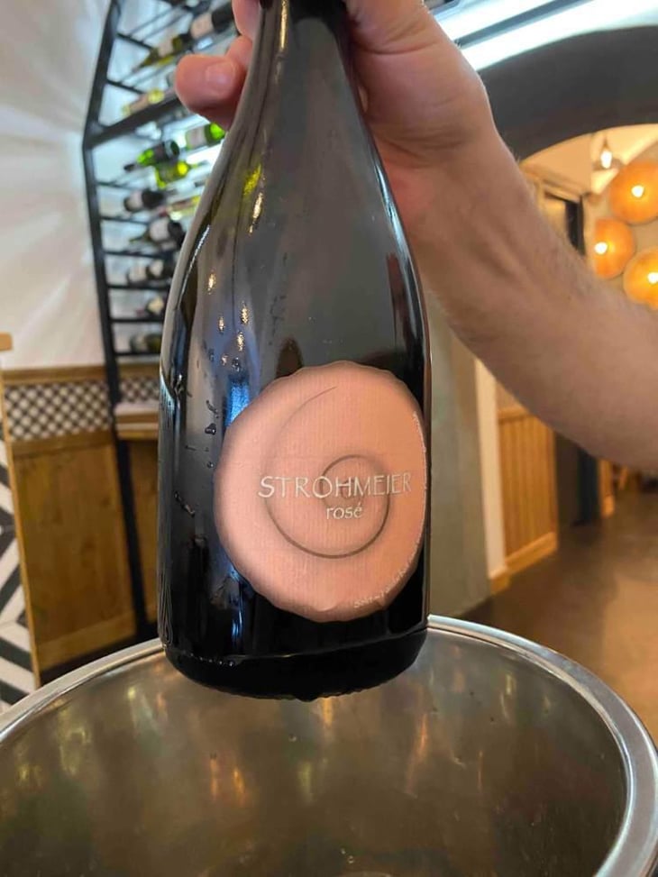 Rosé Sekt Brut Nature - Strohmeier - Franz Strohmeier 