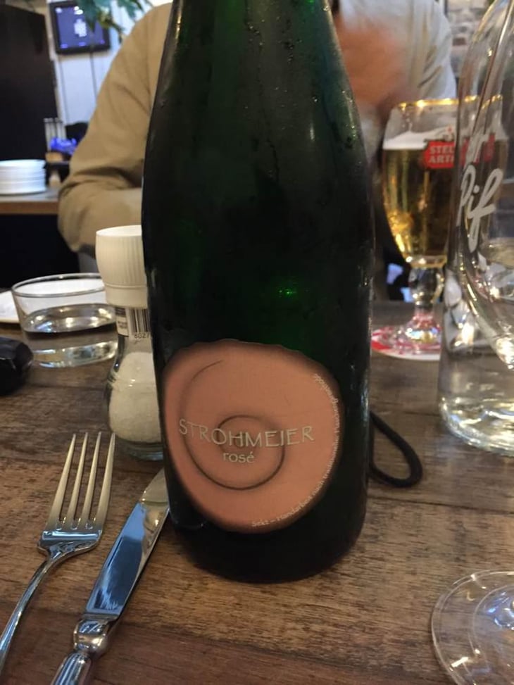 Rosé Sekt Brut Nature - Strohmeier - Franz Strohmeier 