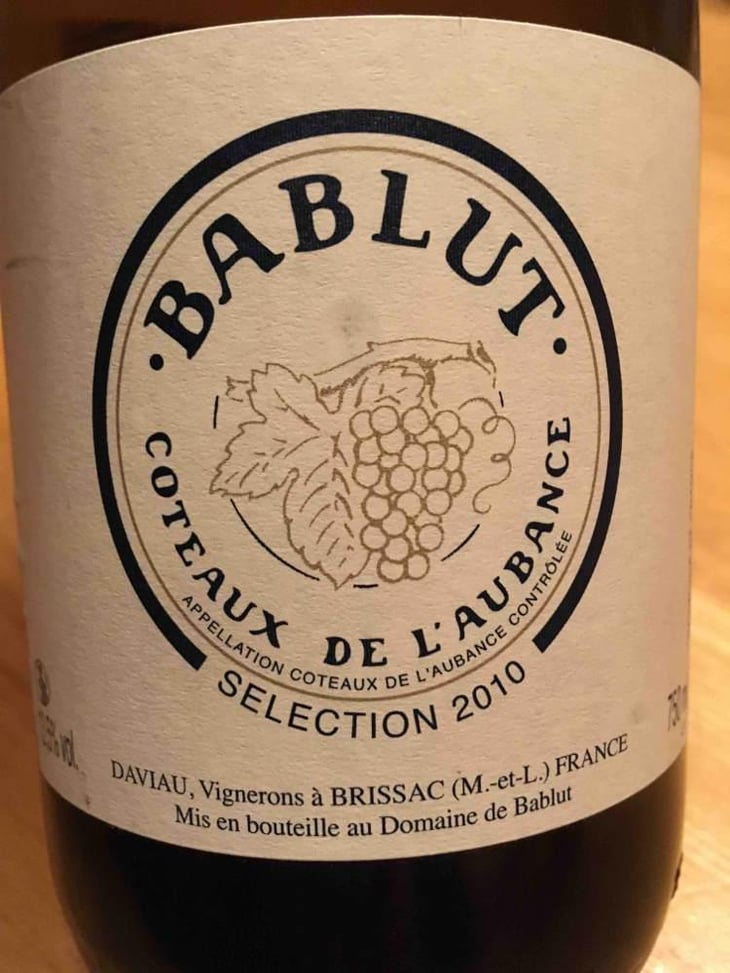 Sélection - Domaine de Bablut - Christophe & Antoine Daviau 