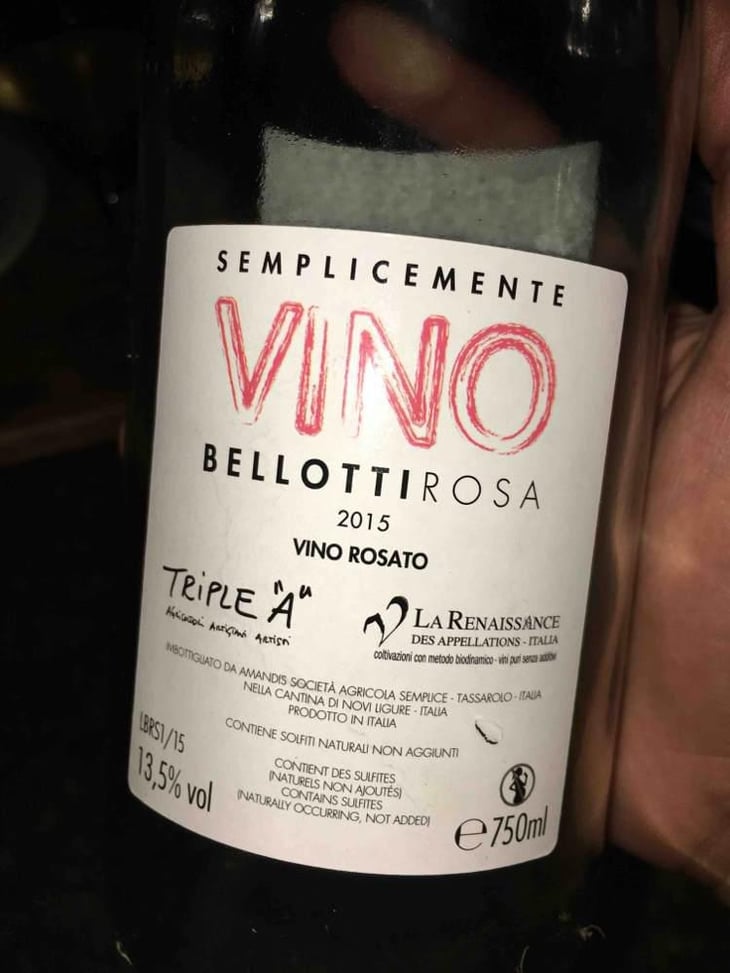 Semplicemente Vino Rosa - Cascina degli Ulivi - Ilaria Bellotti 