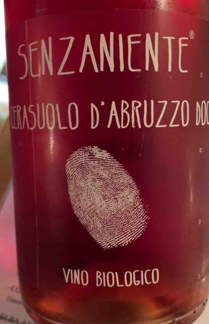 Senzaniente Cerasuolo - Azienda Agricola Marina Palusci - Massimiliano d’Addario 