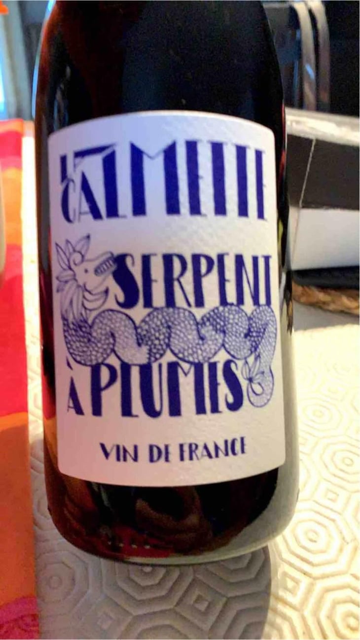 Serpent à Plumes - Domaine la Calmette - Maya Sallée & Nicolas Fernandez 