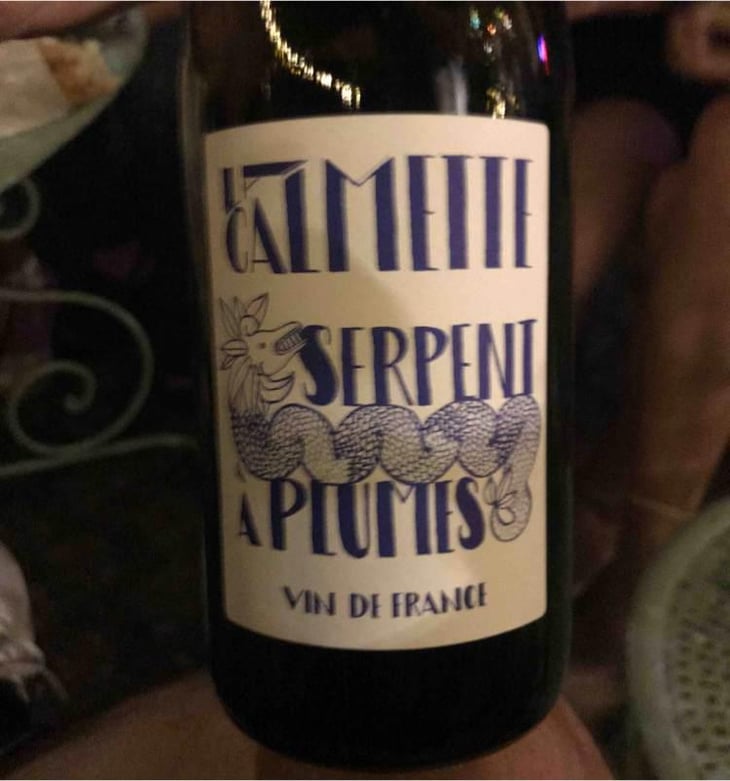 Serpent à Plumes - Domaine la Calmette - Maya Sallée & Nicolas Fernandez 