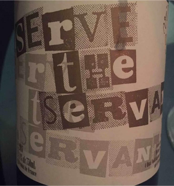 Serve the Servant - Domaine Mylène Bru - Mylène Bru 