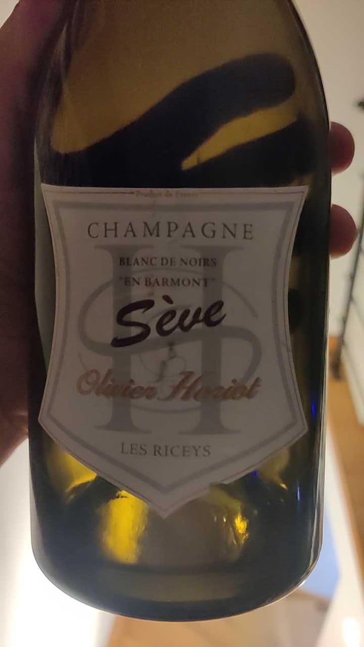 Sève "En Barmont" Blanc de Noirs - Champagne Olivier Horiot - Olivier Horiot 