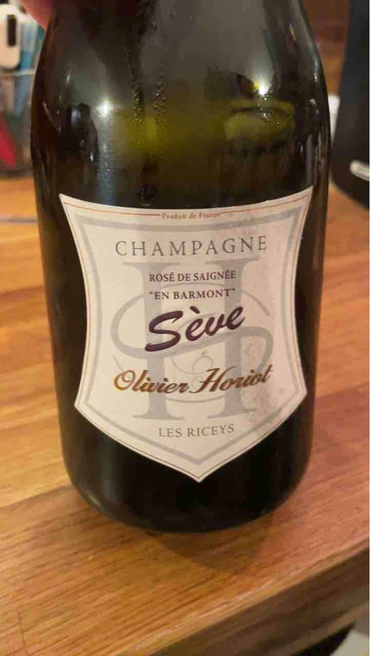 Sève "En Barmont" Rosé de Saignée - Champagne Olivier Horiot - Olivier Horiot -2012