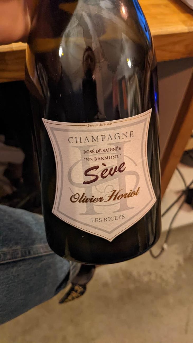 Sève "En Barmont" Rosé de Saignée - Champagne Olivier Horiot - Olivier Horiot -2012