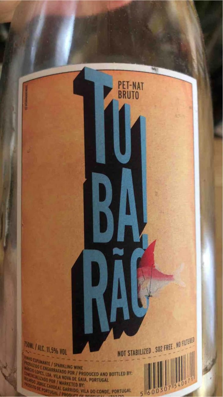 Tubarao Pet Nat Bruto - Tubarão Vinhos - Ricardo Garrido -2021