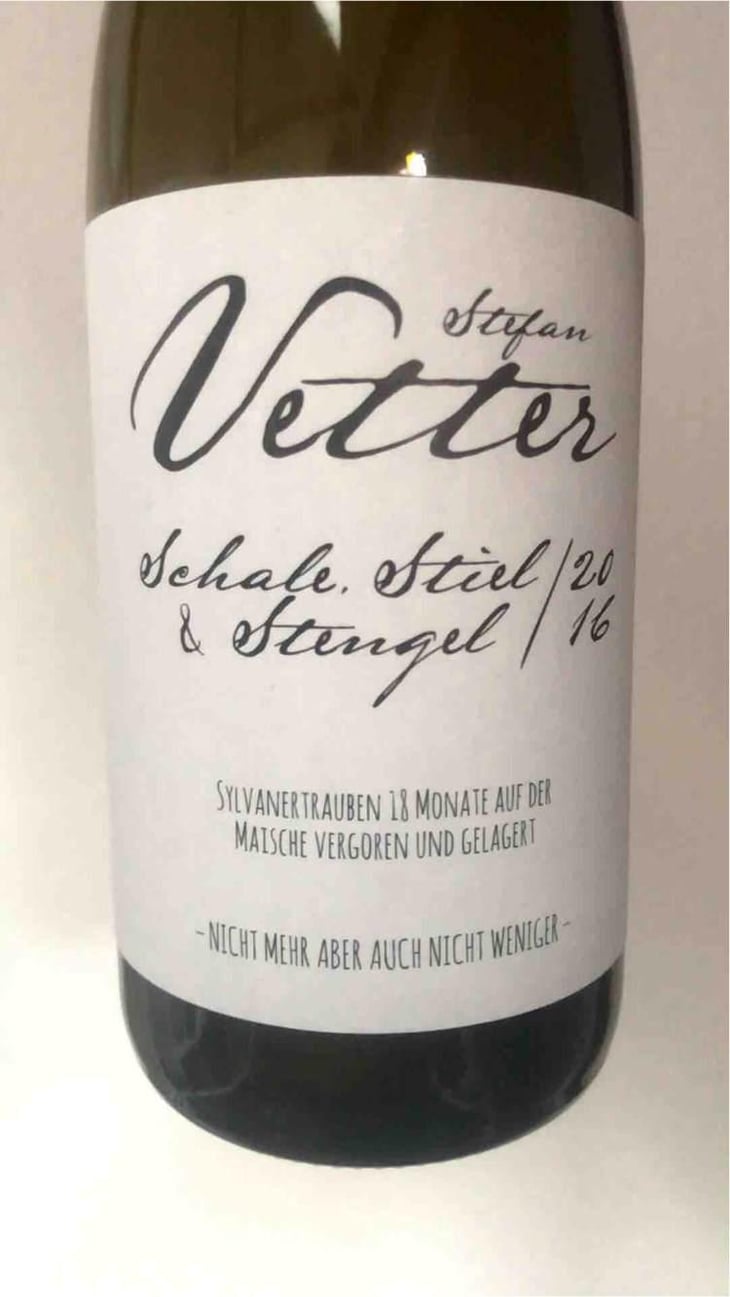 Schale, Stiel & Stengel - In Vino Vita - Stefan Vetter 
