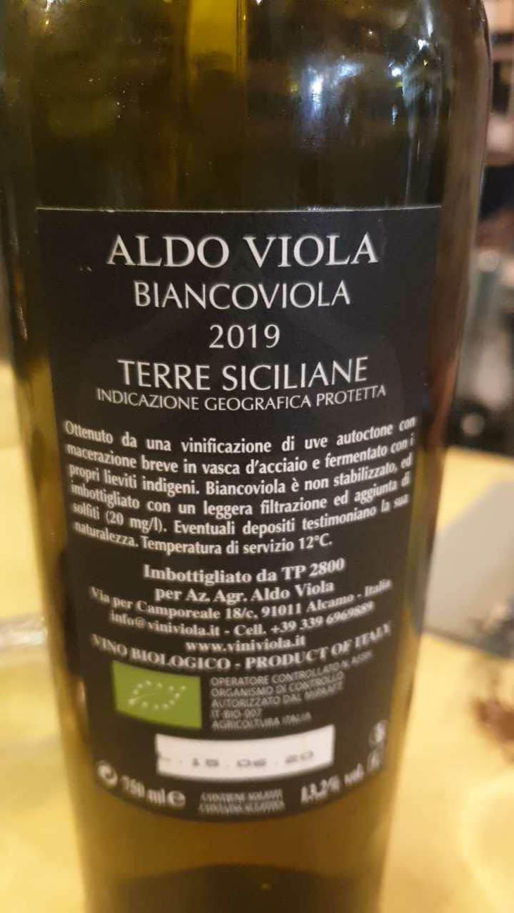 Shiva Catarratto - Azienda Agricola Aldo Viola - Aldo Viola 