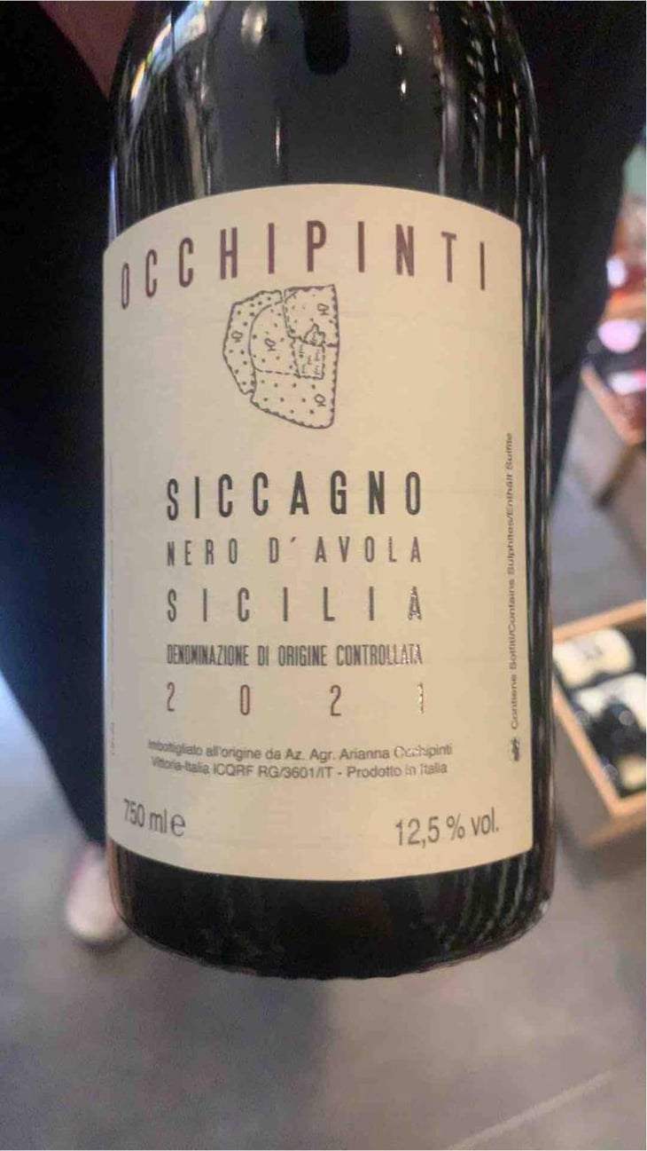 Siccagno - Azienda Agricola Arianna Occhipinti - Arianna Occhipinti 