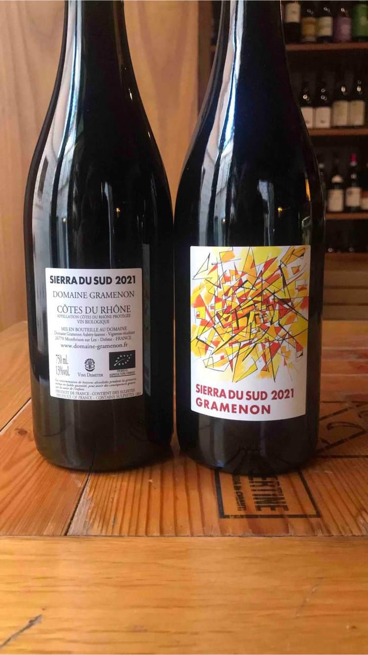 Sierra du Sud - Domaine Gramenon - Michèle Aubéry-Laurent & Maxime-Francois Laurent 