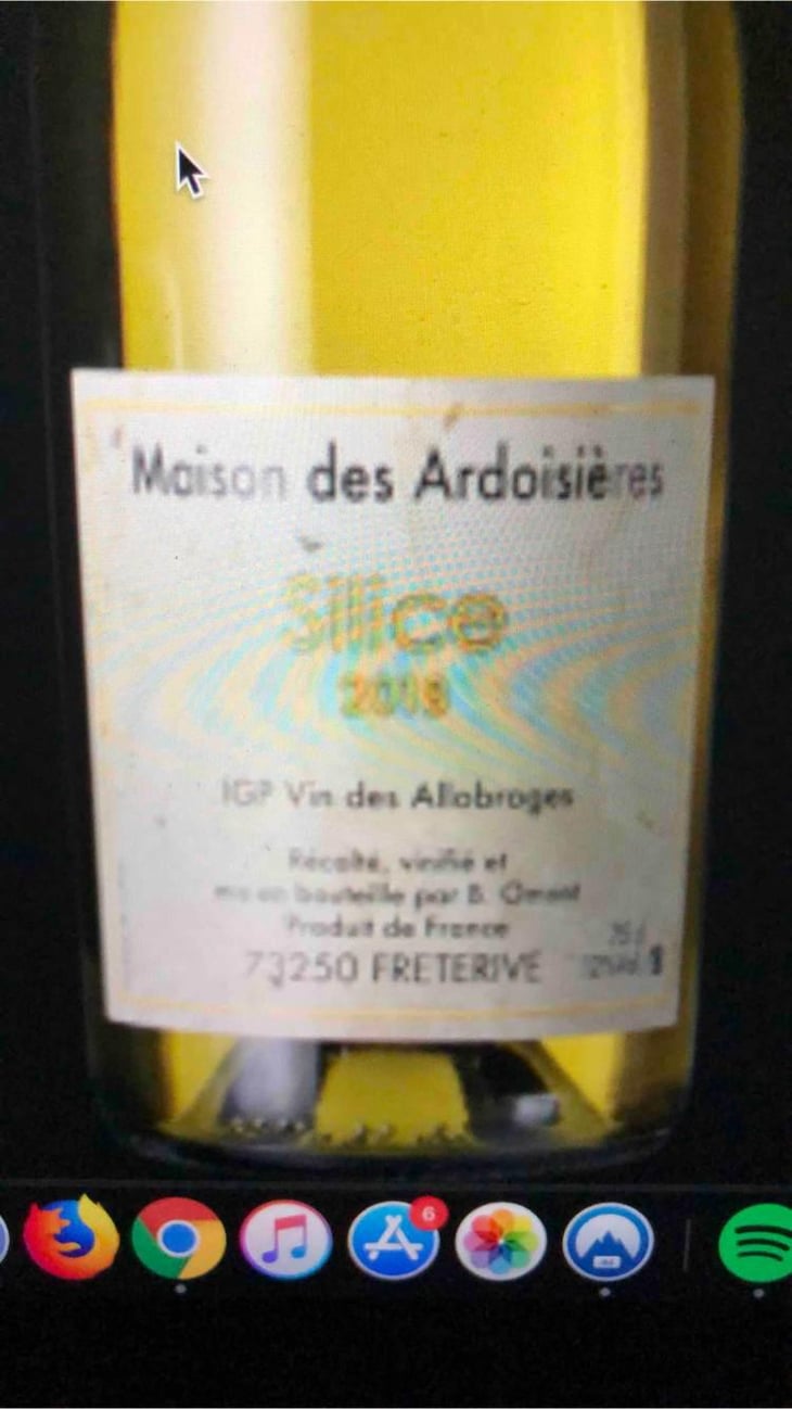 Silice Blanc "Maison des Ardoisières" - Domaine Des Ardoisières - Brice Omont 