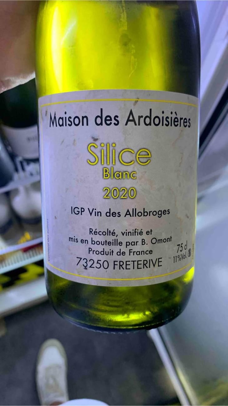 Silice Blanc "Maison des Ardoisières" - Domaine Des Ardoisières - Brice Omont 