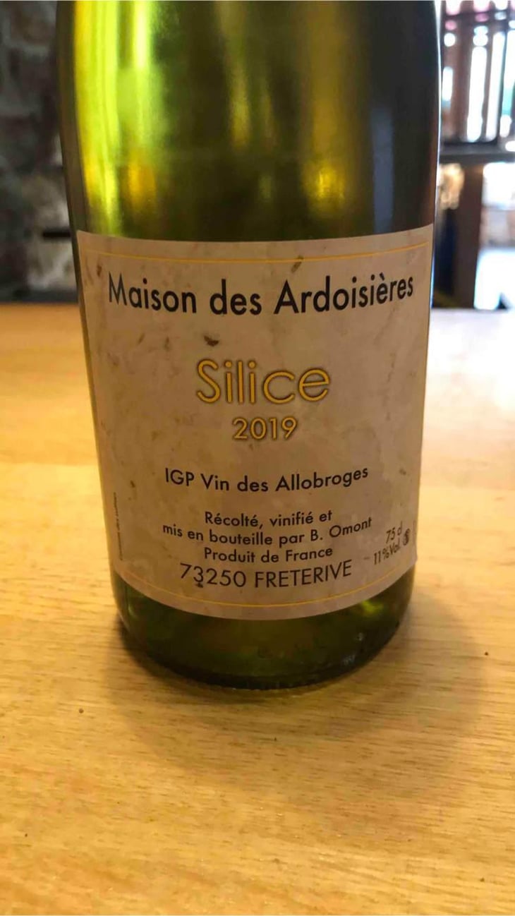 Silice Blanc "Maison des Ardoisières" - Domaine Des Ardoisières - Brice Omont 