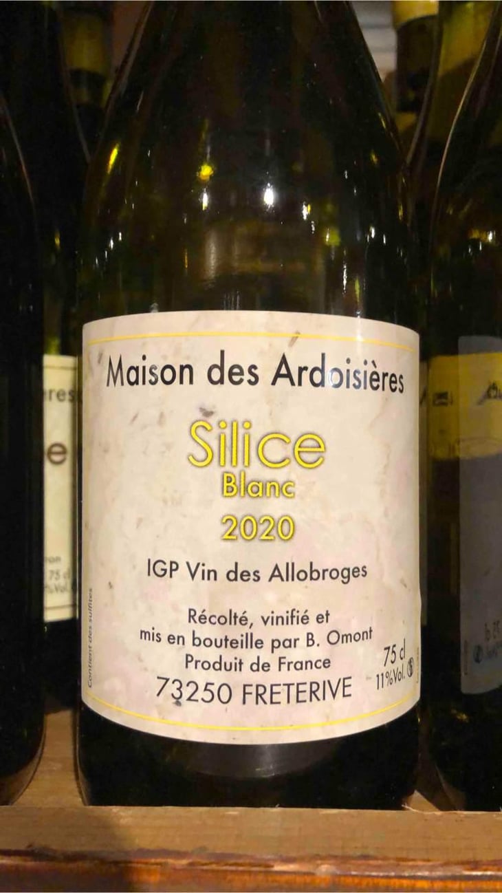 Silice Blanc "Maison des Ardoisières" - Domaine Des Ardoisières - Brice Omont 