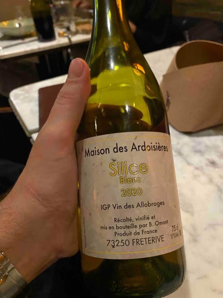 Silice Blanc "Maison des Ardoisières" - Domaine Des Ardoisières - Brice Omont 