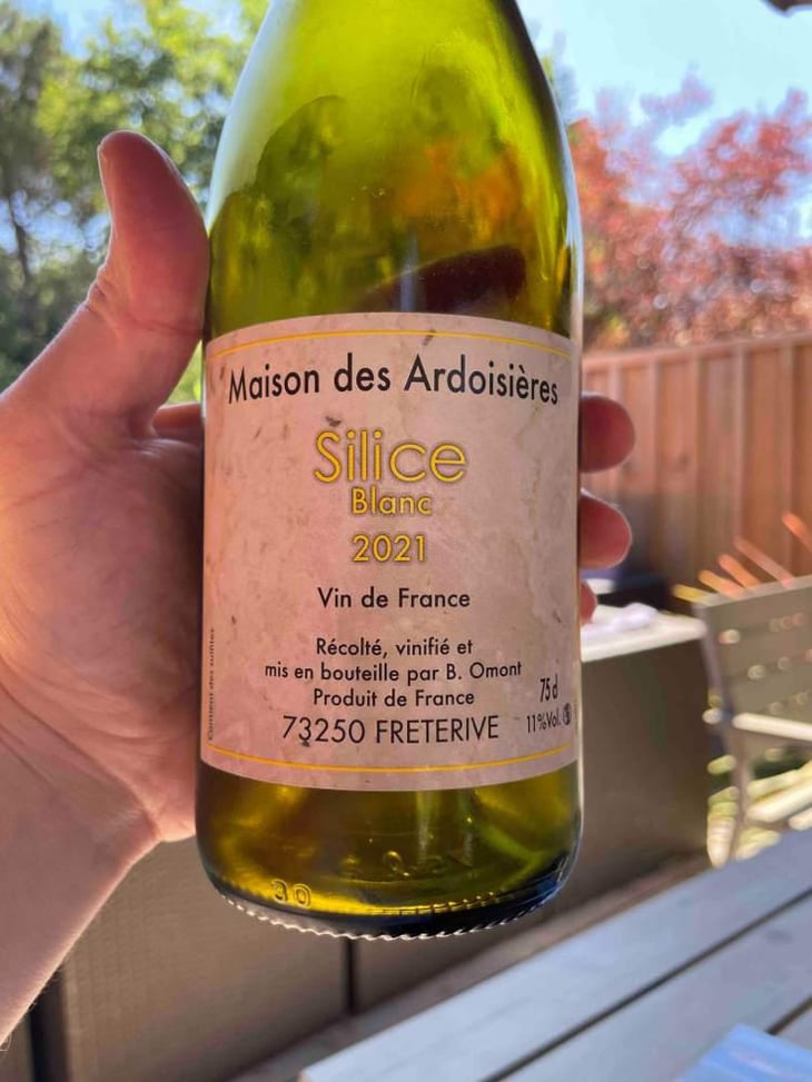 Silice Blanc "Maison des Ardoisières" - Domaine Des Ardoisières - Brice Omont 