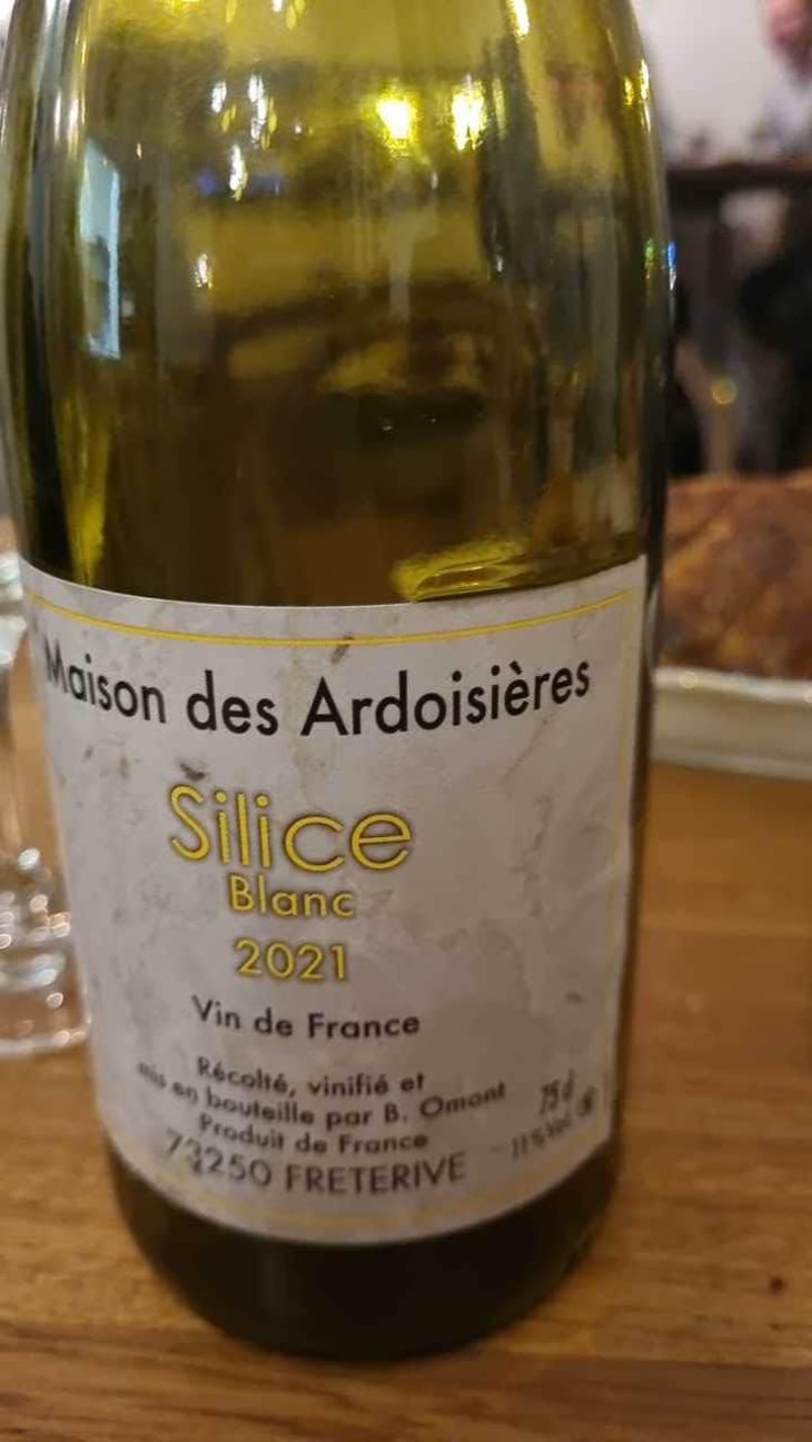 Silice Blanc "Maison des Ardoisières" - Domaine Des Ardoisières - Brice Omont 